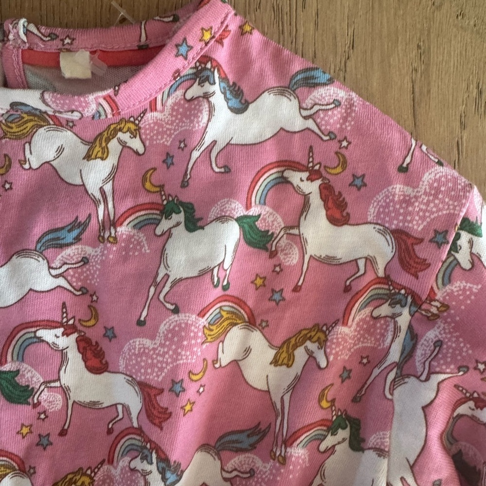 Mini Boden Pink and Green Dress - Picture 3 of 4